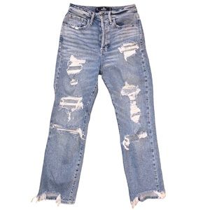Hollister | Vintage Ultra High Rise Crop Straight Jeans